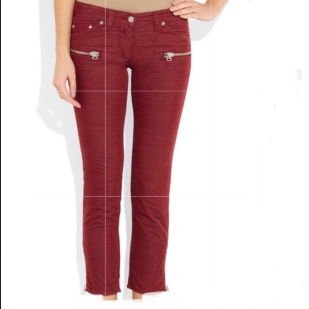 Isabel Marant corduroy cropped pant